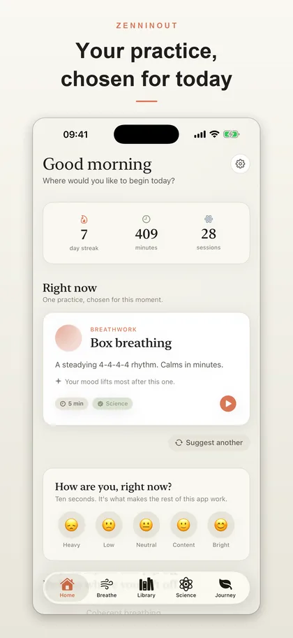 ZenninOut app screenshot 1
