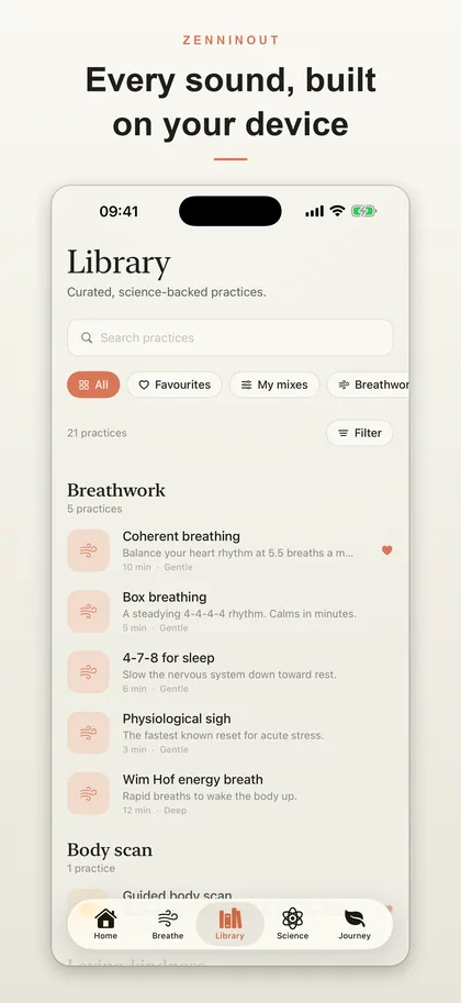 ZenninOut app screenshot 3