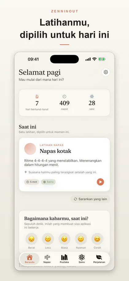ZenninOut app screenshot 1