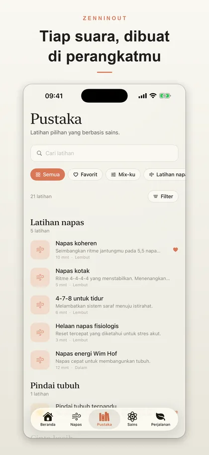 ZenninOut app screenshot 3